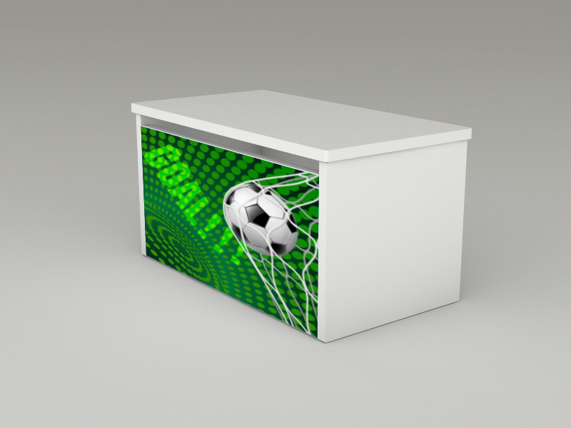 Becks truhlica update Futbal zelený